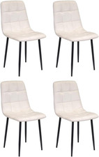 Set 4 Sedie Con Cuscino