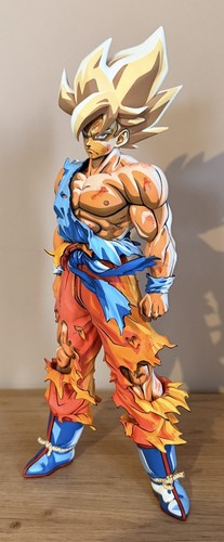 Son goku super sayan statue - goku,