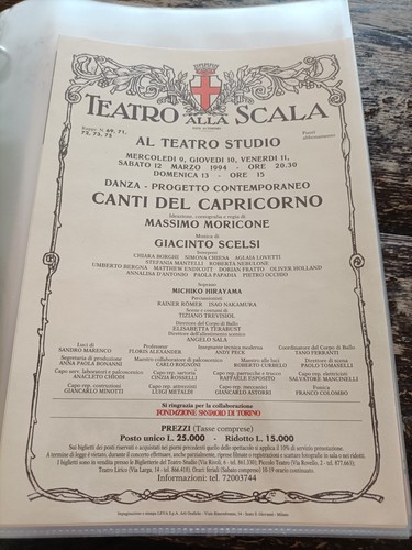 Locandina teatro alla - locandina,