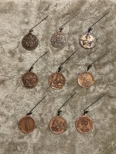 LOTTO MEDAGLIE COMMEMORATIVE ADUNATA NAZIONALE ALPINI VARI ANNI