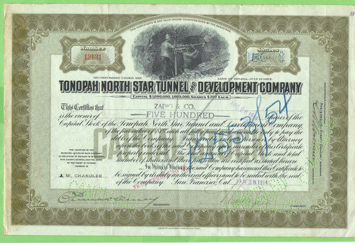 Tonopah north star tunel - tunel, and