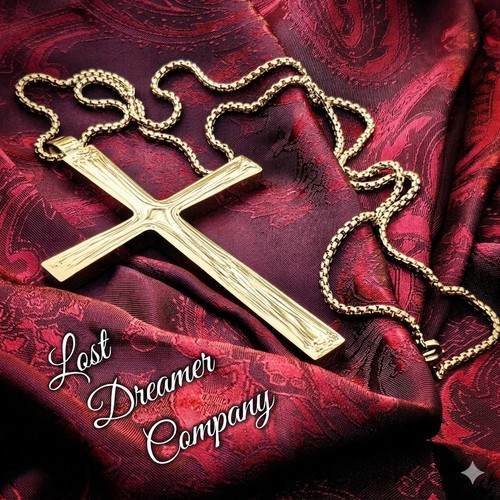 Collana croce osbourne nero - croce,