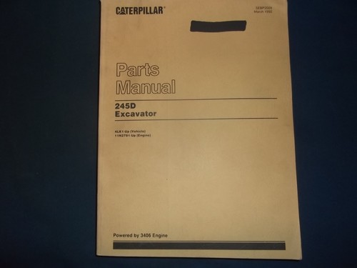 Cat caterpillar manuale - caterpillar, parti