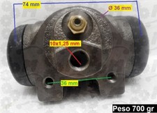 Cilindretto freno, per