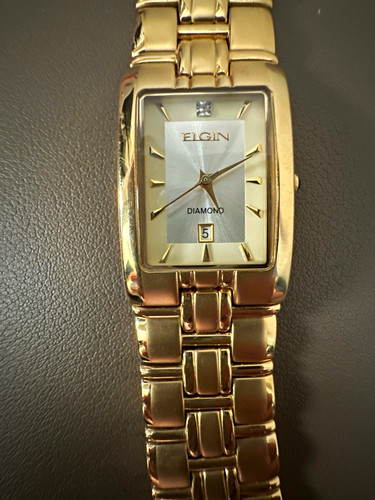 Orologio elgin rettangolare - orologio,