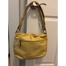 Avorio Yellow Leather Purse