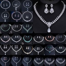 Set Orecchini Collana Zirconi