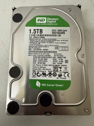 Western digital caviar - digital, green