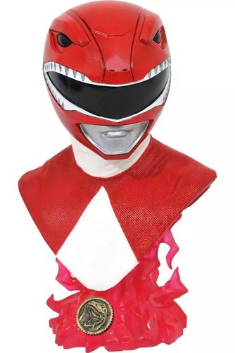Red ranger busto resina - busto,