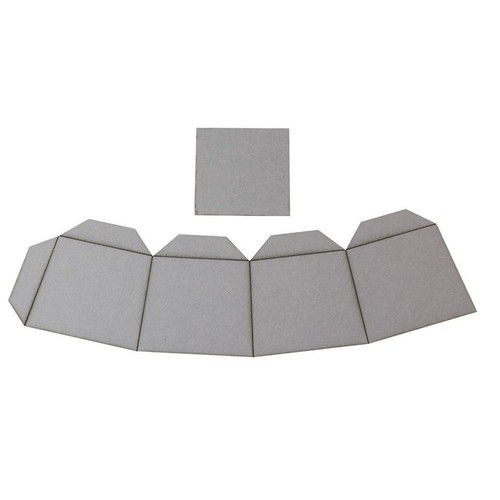 Cachepot vasetto cartone - 3d,