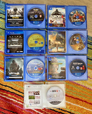 Lotto di 7 giochi: 6 per PS4 e 1 per PS3, funzionanti, pari al muovo