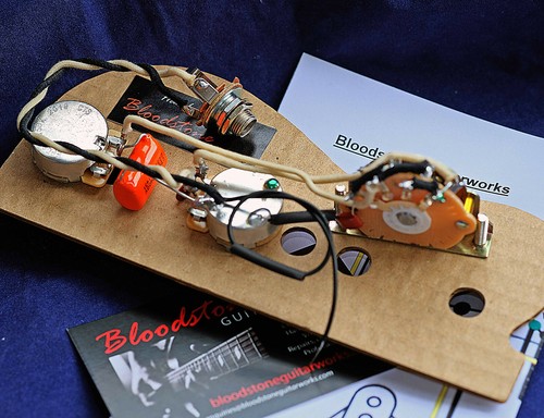 Cablaggio pickup singolo