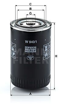 Mann filter filtro idraulico - filtro,