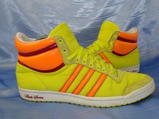 SNEAKER ADIDAS SLEEK SERIES HI TOP TEN TAGLIA 40 SCARPE GIALLO SCURO PIONA RARE rosse/D68