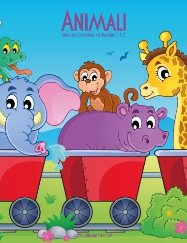 Animali libro da colorare - animali,