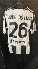 Maglia Gara Douglas Luiz Juventus Autografata Prova Matchworn Issued 