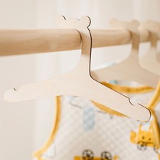 20PCS Appendiabiti in Legno