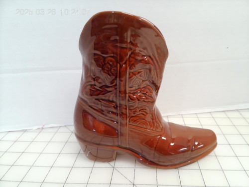 Vaso stivali cowboy vintage
