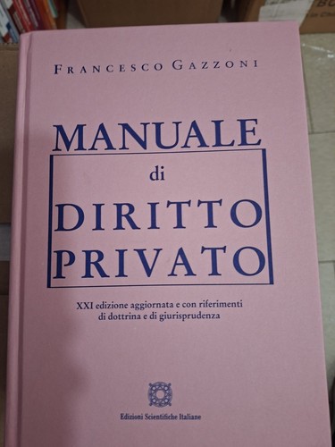 Manuale diritto privato - di,