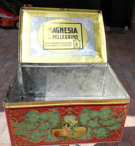 Scatola latta vintage anni - scatola,