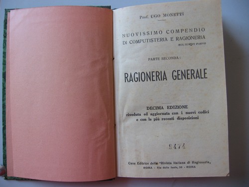Ragioneria generale ugo - ragioneria,