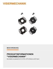 Schuberth Meccanico Visiera Griglia C3/Pro S2 Casco Li. +Re. Set kpl visiera meccanica