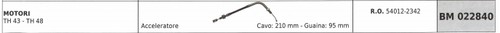 Cavo acceleratore kawasaki - acceleratore,