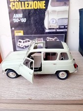  Renault 4L 1964. Scala 1/18.Da Collezione + Fascicolo Pezzo Unico 