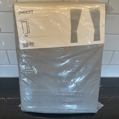 Coppia tende ikea grigio - tende,