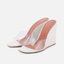 Pantofole punta quadrata punta