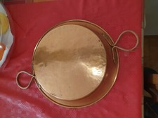 vecchia PADELLA IN RAME  VINTAGE IN BUONE CONDIZIONI -- 