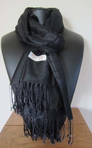 Echarpe pashmina laine soie - echarpe,