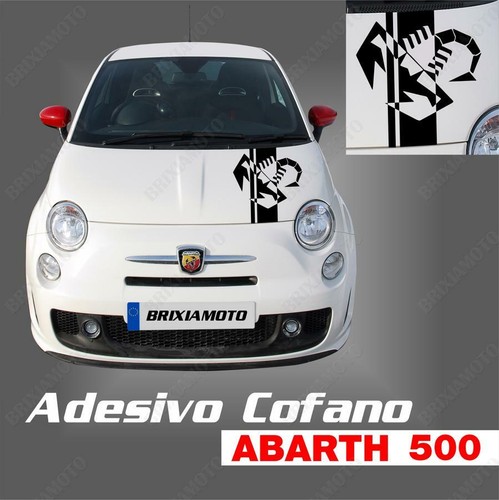 Adesivo cofano logo abarth - adesivo,