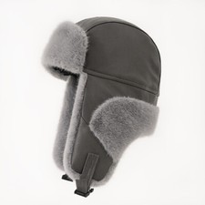 Donna Caldo Cacciatore Russo Ushanka Cappello Simil Pelo Paraorecchie Sci Winter