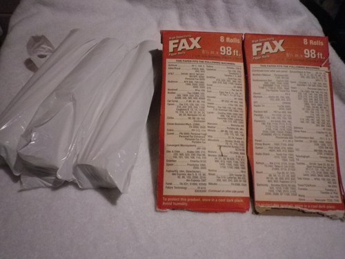 Carta termica per fax stampa