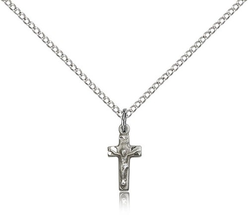 Ciondolo crocifisso argento - in,