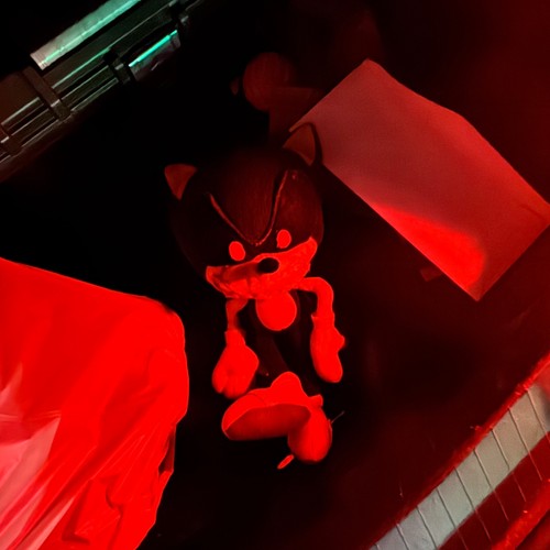 Peluche sonic evil viso - evil,
