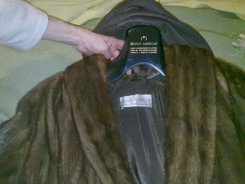 Cappotto lungo pelliccia di - cappotto,