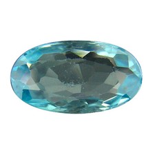 Zircone blu naturale ct - blu, 1,56