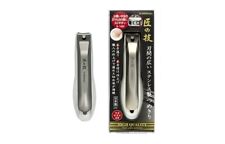 Tagliaunghie Green Bell G1203 con taglio largo e lima per unghie Made in Japan