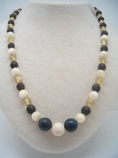 Collana con GRANATO, QUARZO