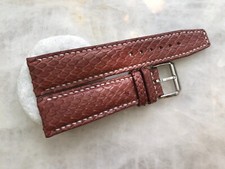 21mm/18mm Brown Python Print