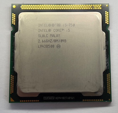 Intel core 750 lynnfield - i5-750, "lynnfield"