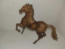 CAVALLO RAMPANTE FERRARI  in fusione di bronzo da collezione peso 8 kg