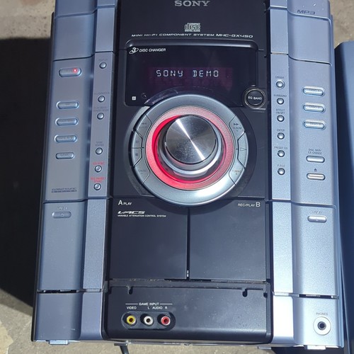 Sony mhc gx450 mini sistema - mhc-gx450,