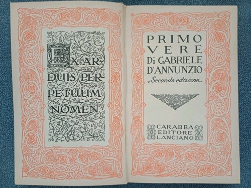 1913 gabriele annunzio - 1913-gabriele, d'annunzio-primo