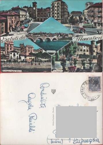 Cartolina moncalieri - cartolina,