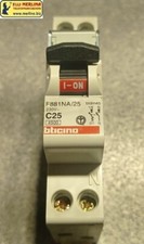 BTICINO F881NA/25 INTERRUTTORE AUTOMATICO MAGNETOTERMICO C25 230V 1P+N 4500 1 M