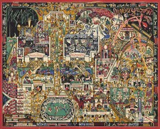 Poster mappa metropolitana
