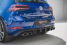 Diffusore posteriore V.3 per VW Golf 7 Facelift dal 03/2017 attacco posteriore Maxton con ABE